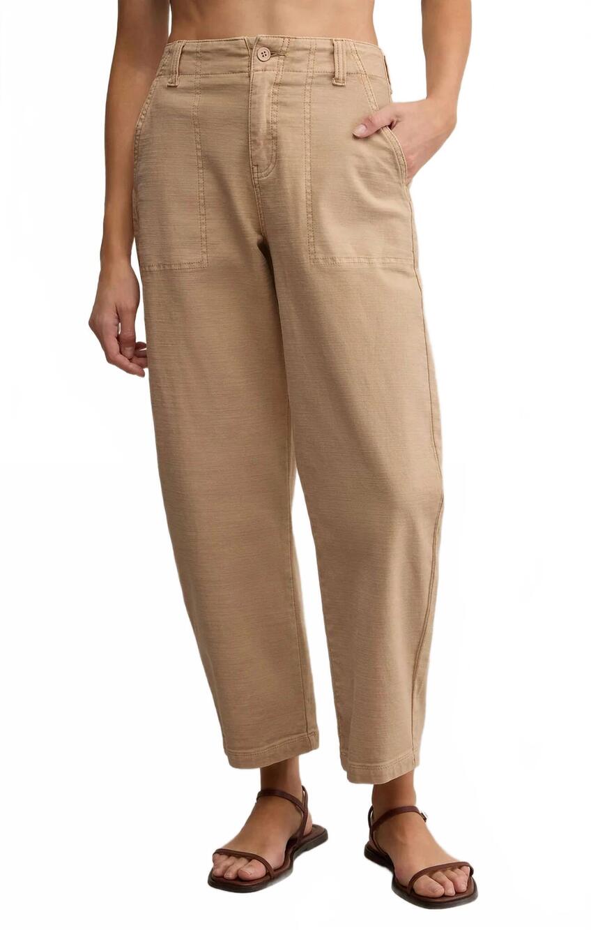 NEW Z SUPPLY olive twill pant in biscuit